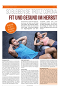 Fitness Aktuell, Vorderseite